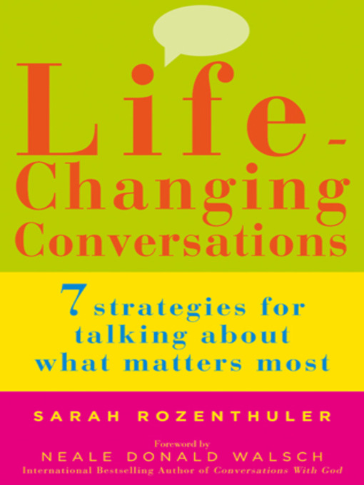 Title details for Life-Changing Conversations by Sarah Rozenthuler - Available